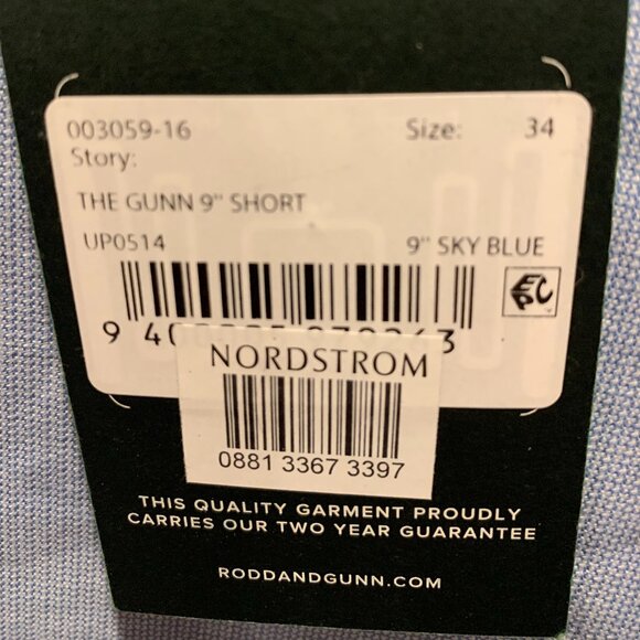 Rodd & Gunn~ NWT!!~ The Gunn 9" Shorts - Picture 3 of 14